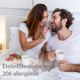 ÉTELINTOLERANCIA vizsgálat 206 allergénre